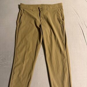 Lululemon ABC Classic-Fit 5 Pocket Pant 32L Warpstreme - Mens Tan 36